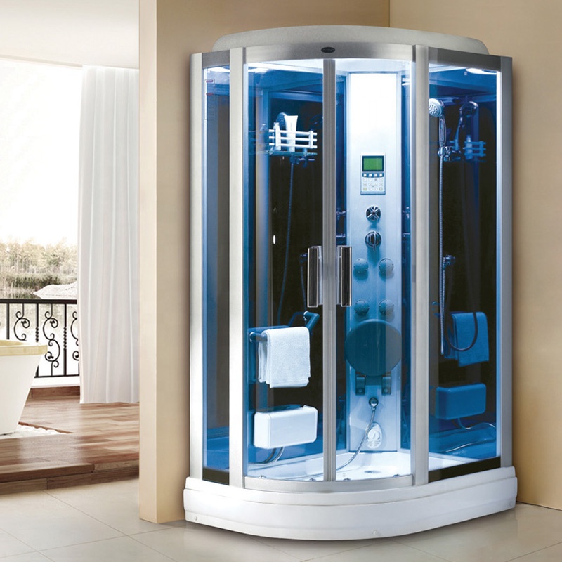 Complete enclosed Controlled Bath Massage Steam Shower Room